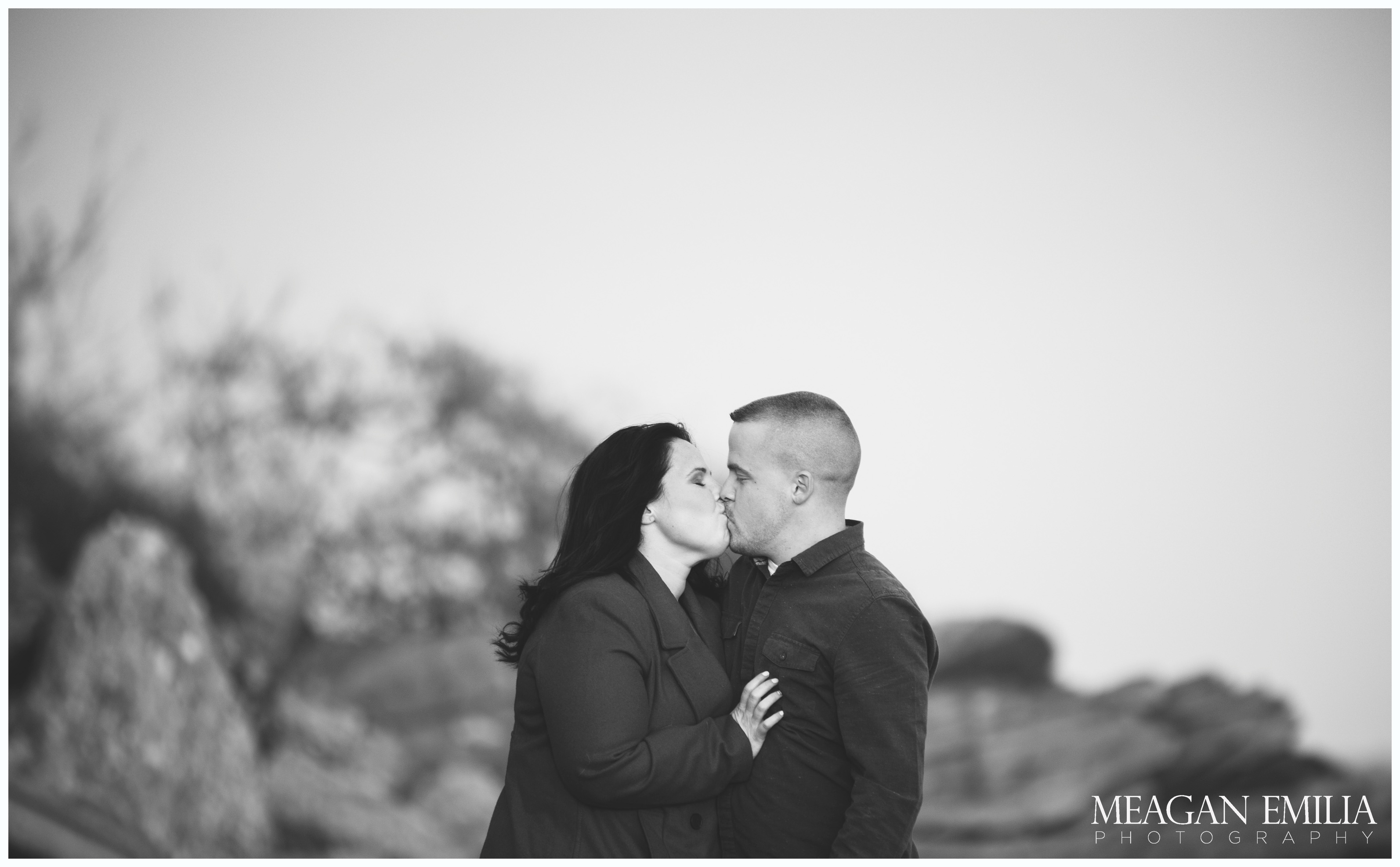 Danielle & Greg engagement photos at Rocky Point State Park in Warwick, RI.