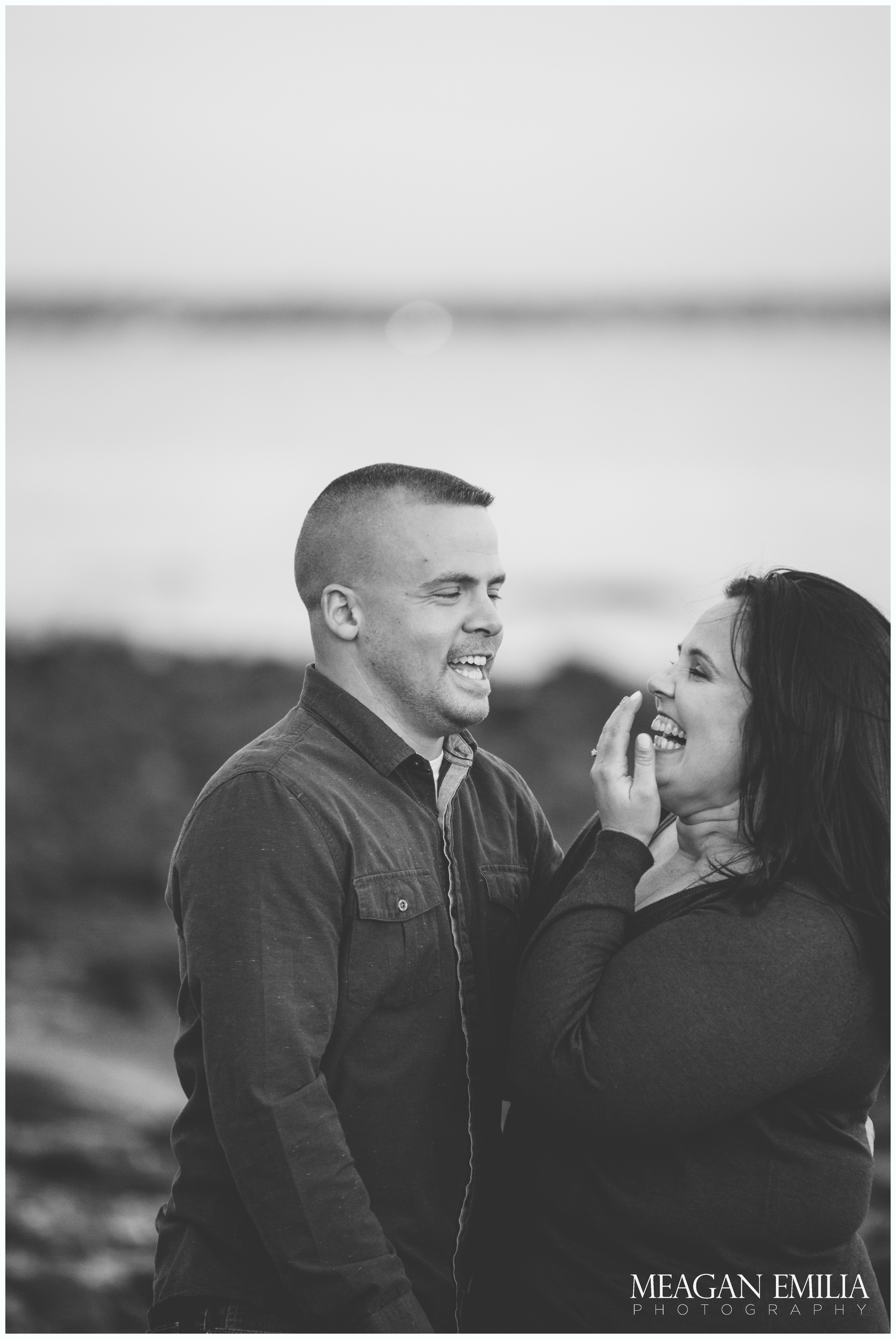 Danielle & Greg engagement photos at Rocky Point State Park in Warwick, RI.