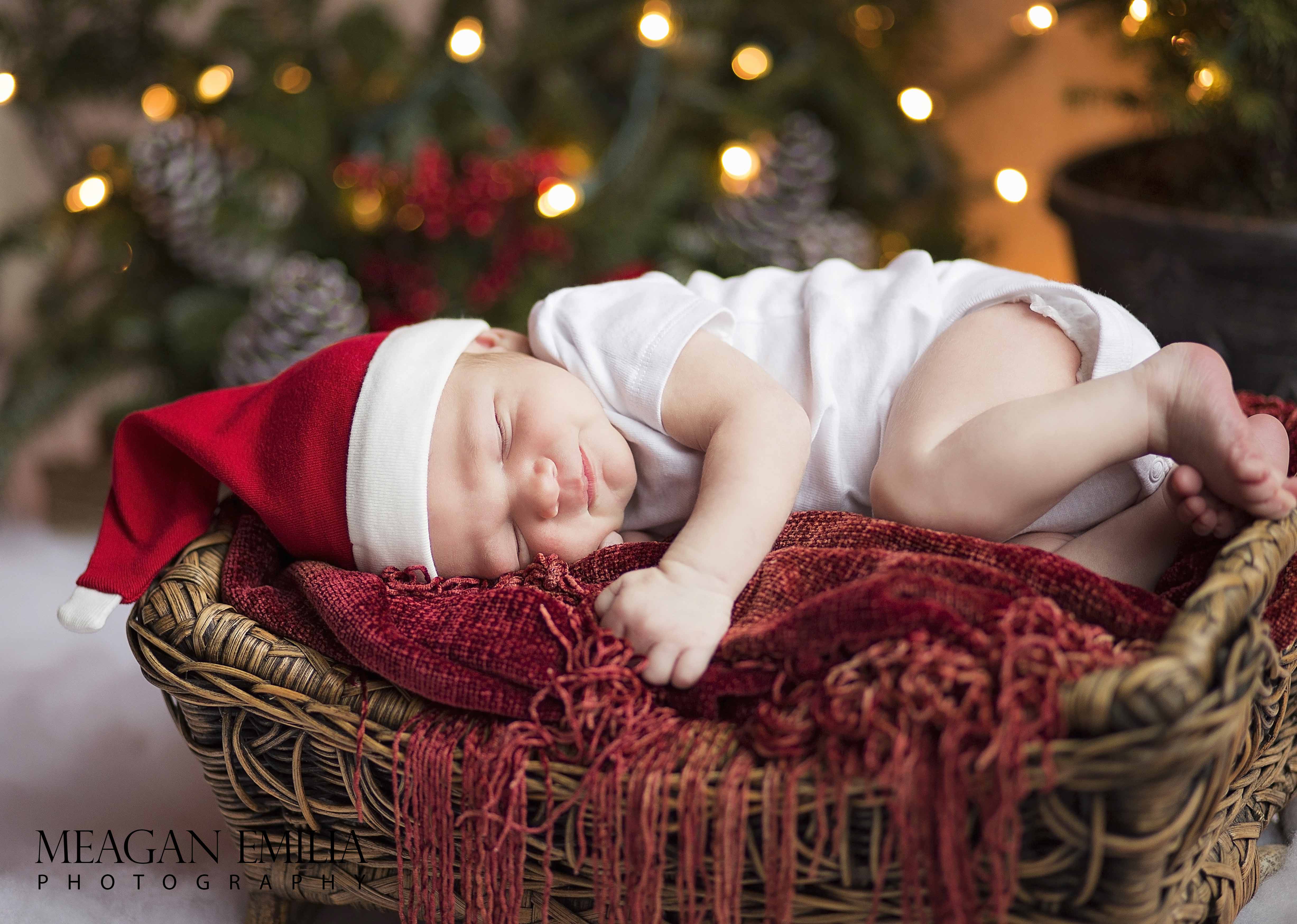 Newborn baby Benjamin Loiselle.