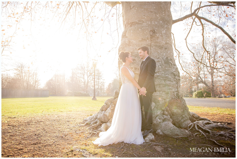 Brittany & Trevor Powers wedding at Newport Vineyards in Newport, RI.