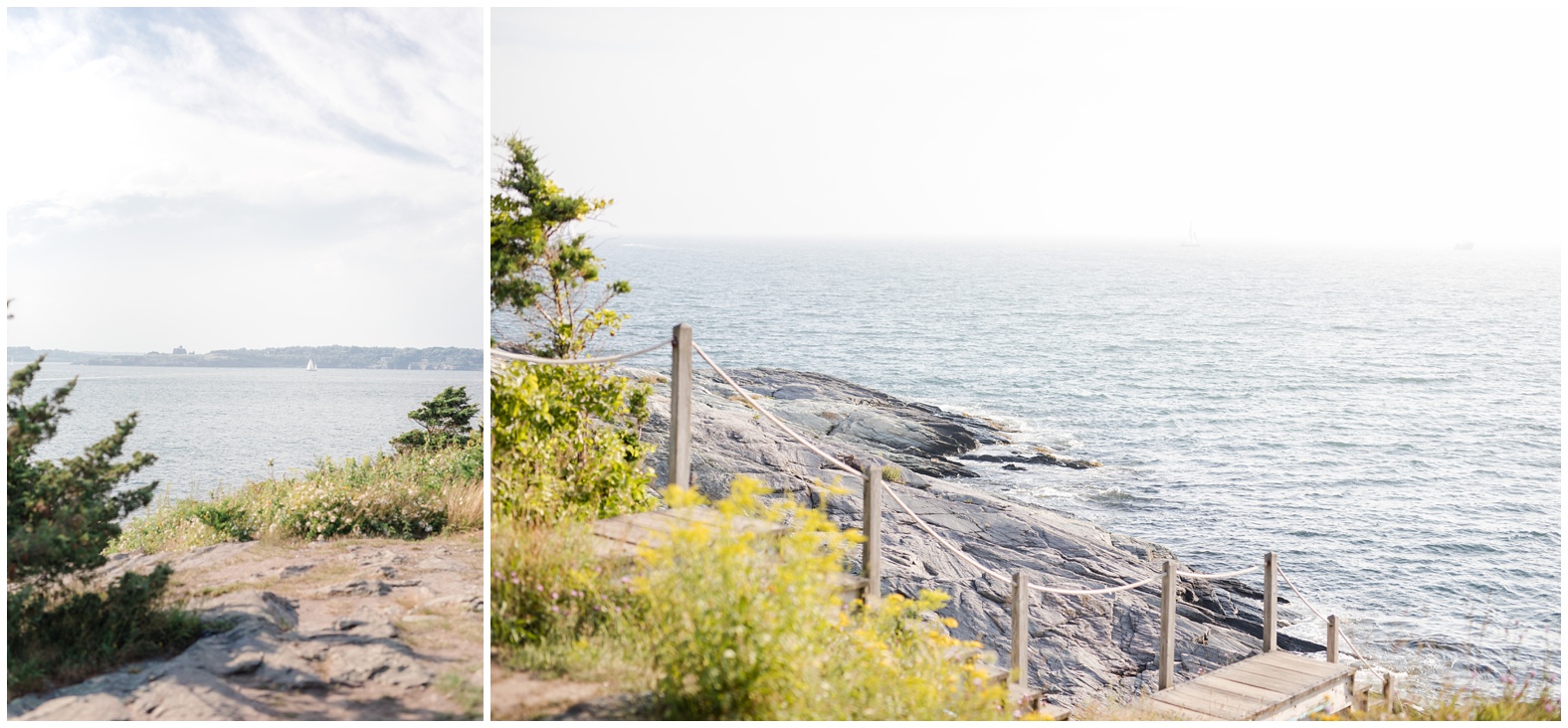 Intimate oceanfront wedding castle hill inn newport rhode island RI