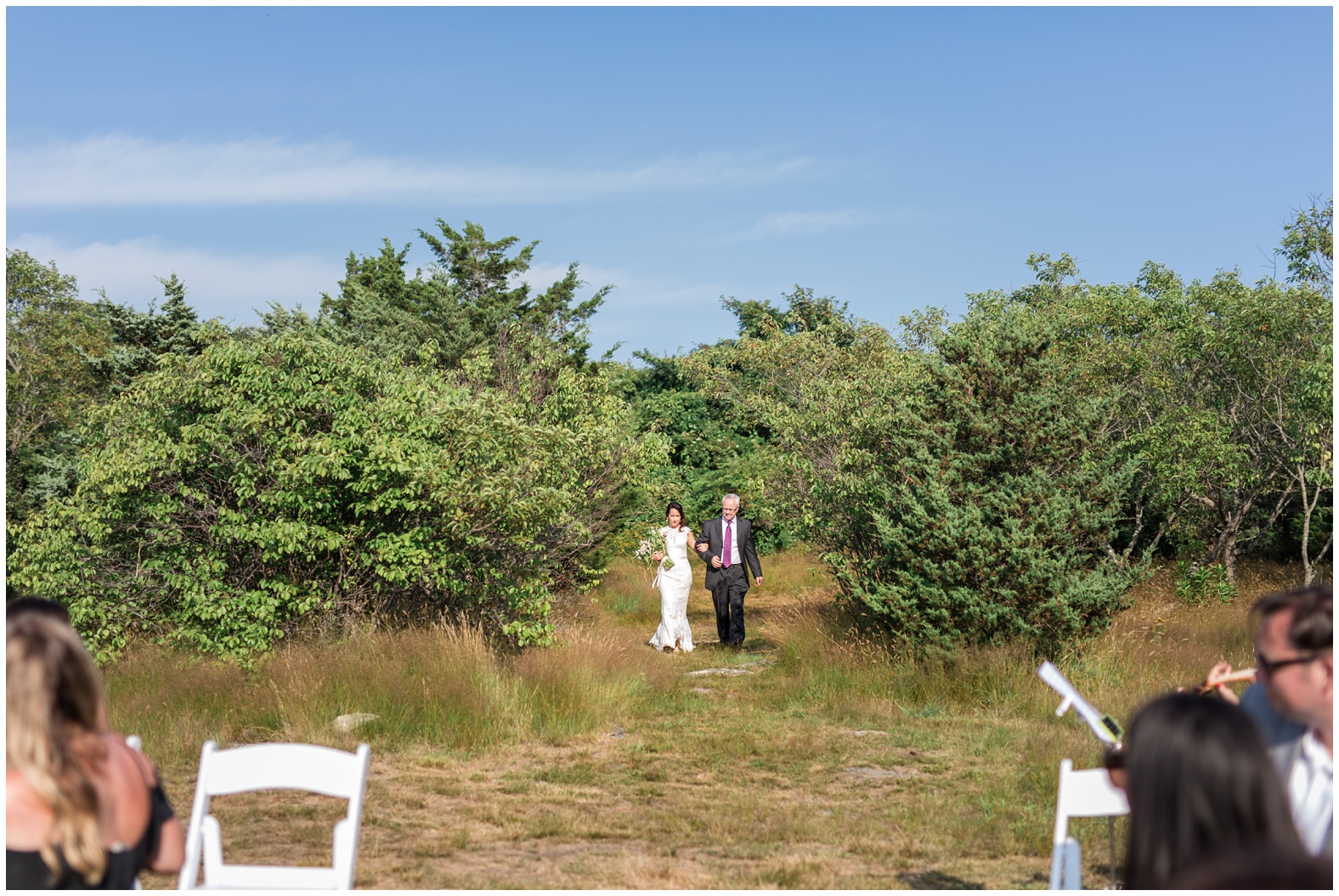 Intimate oceanfront wedding castle hill inn newport rhode island RI