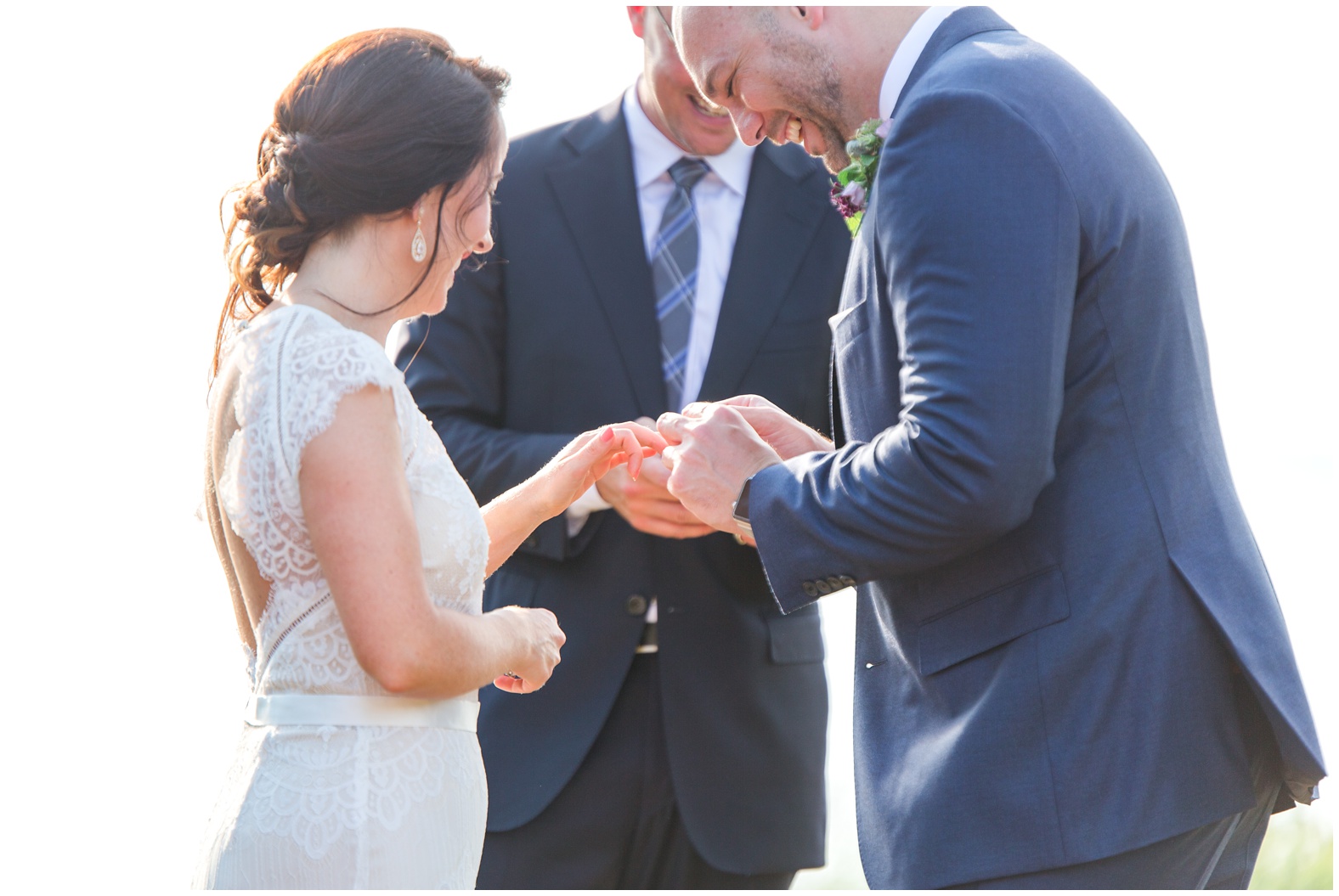 Intimate oceanfront wedding castle hill inn newport rhode island RI