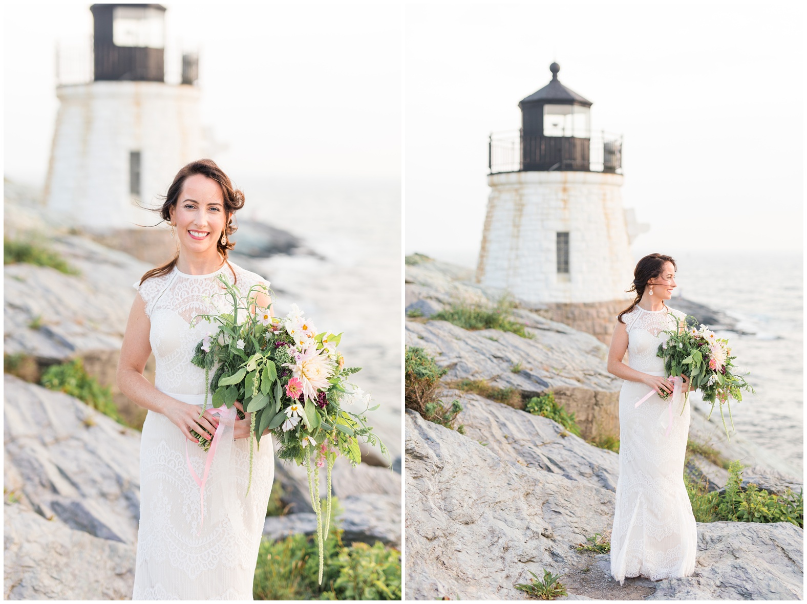 Intimate oceanfront wedding castle hill inn newport rhode island RI