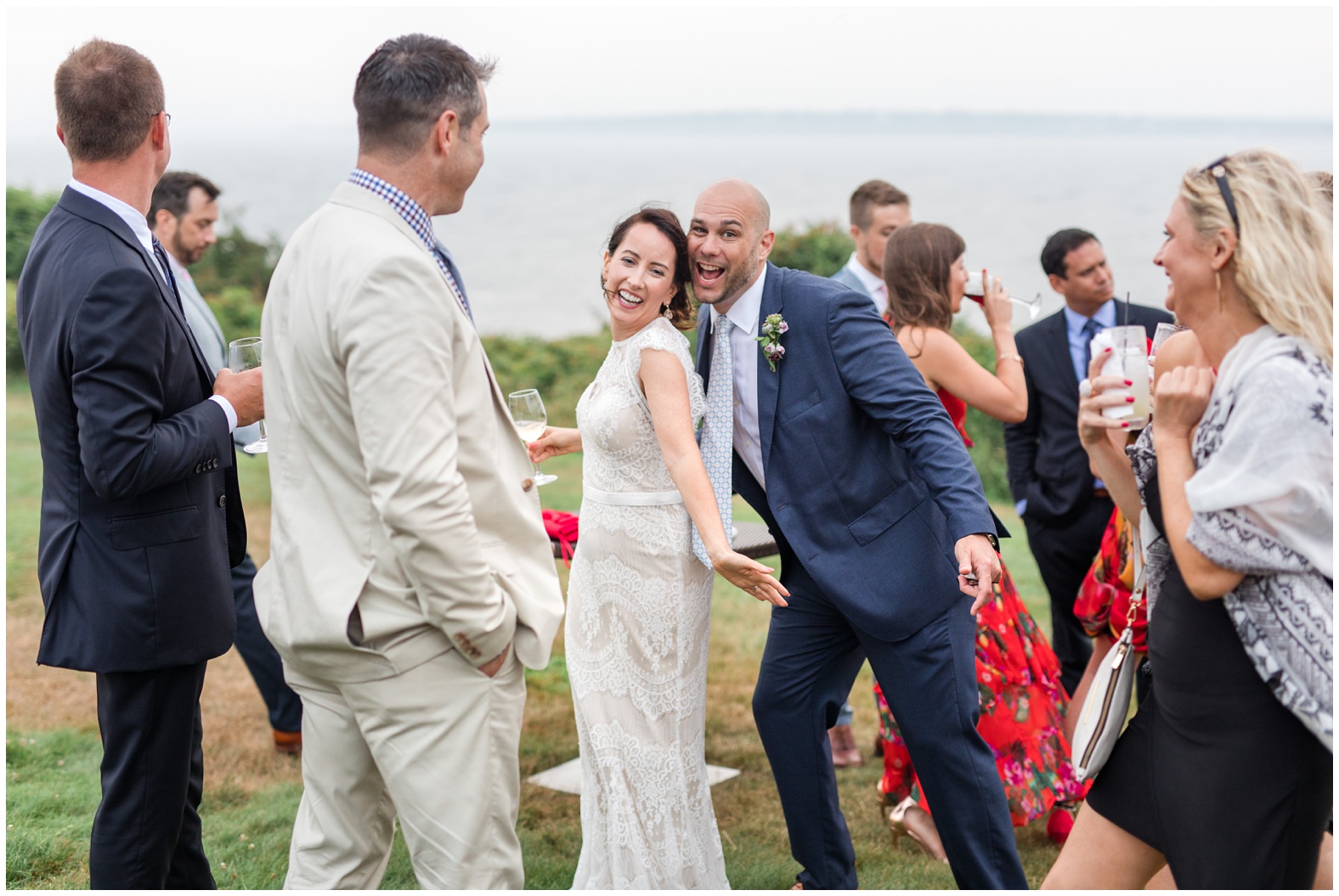 Intimate oceanfront wedding castle hill inn newport rhode island RI