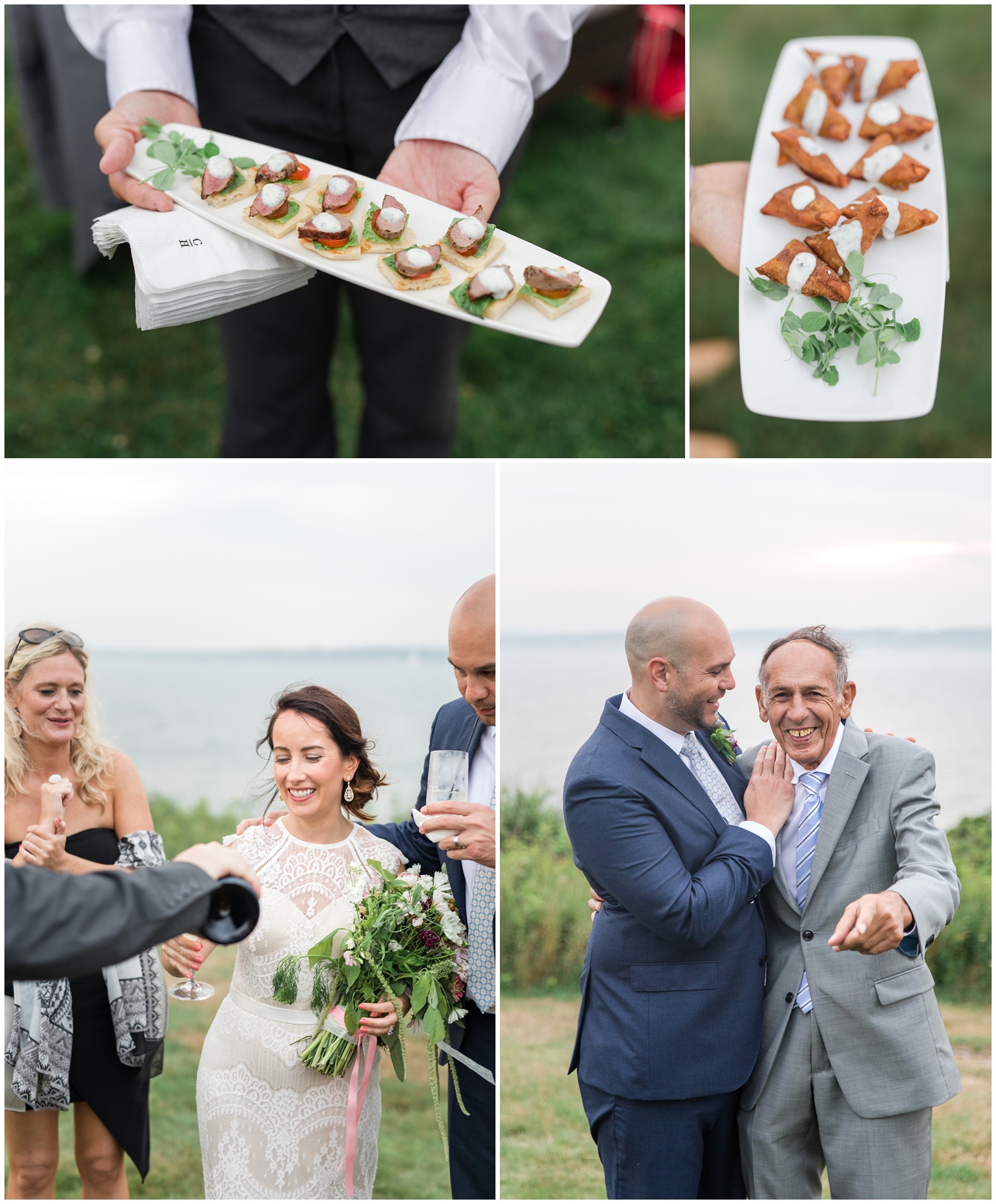 Intimate oceanfront wedding castle hill inn newport rhode island RI