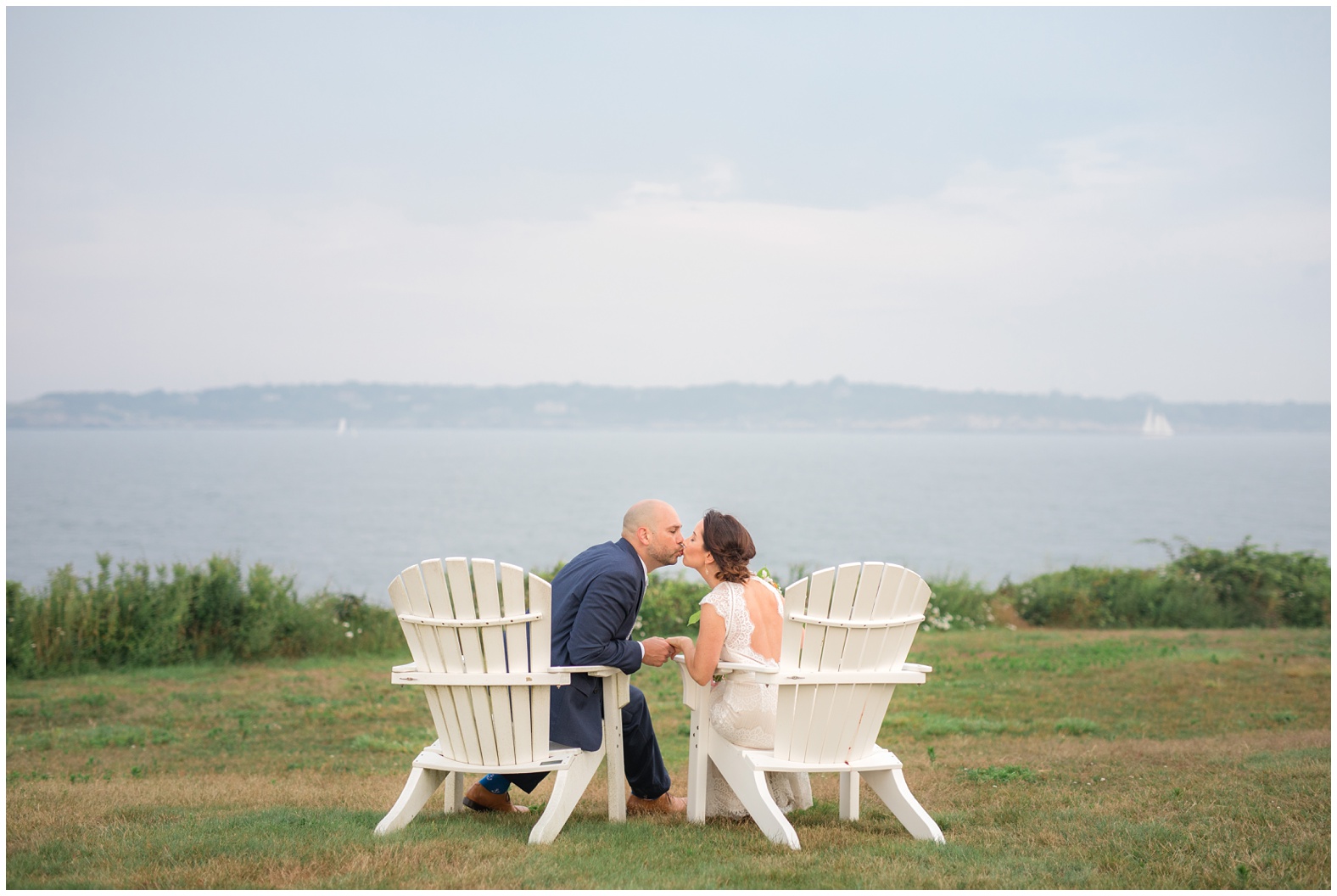 Intimate oceanfront wedding castle hill inn newport rhode island RI