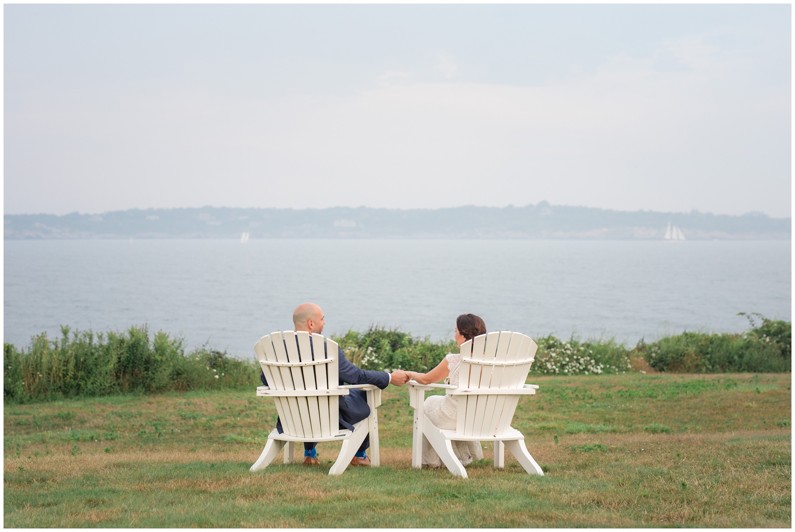 Intimate oceanfront wedding castle hill inn newport rhode island RI