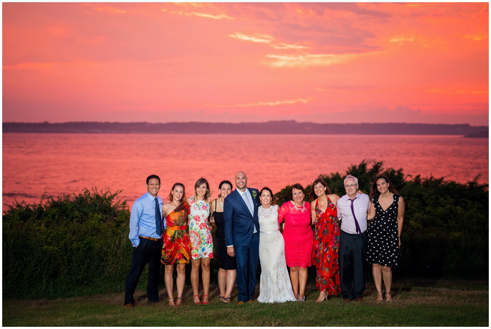 Intimate oceanfront wedding castle hill inn newport rhode island RI