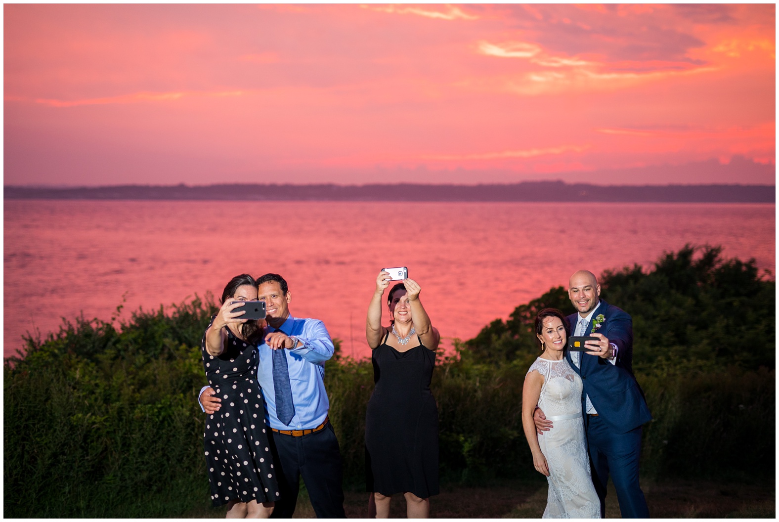 Intimate oceanfront wedding castle hill inn newport rhode island RI