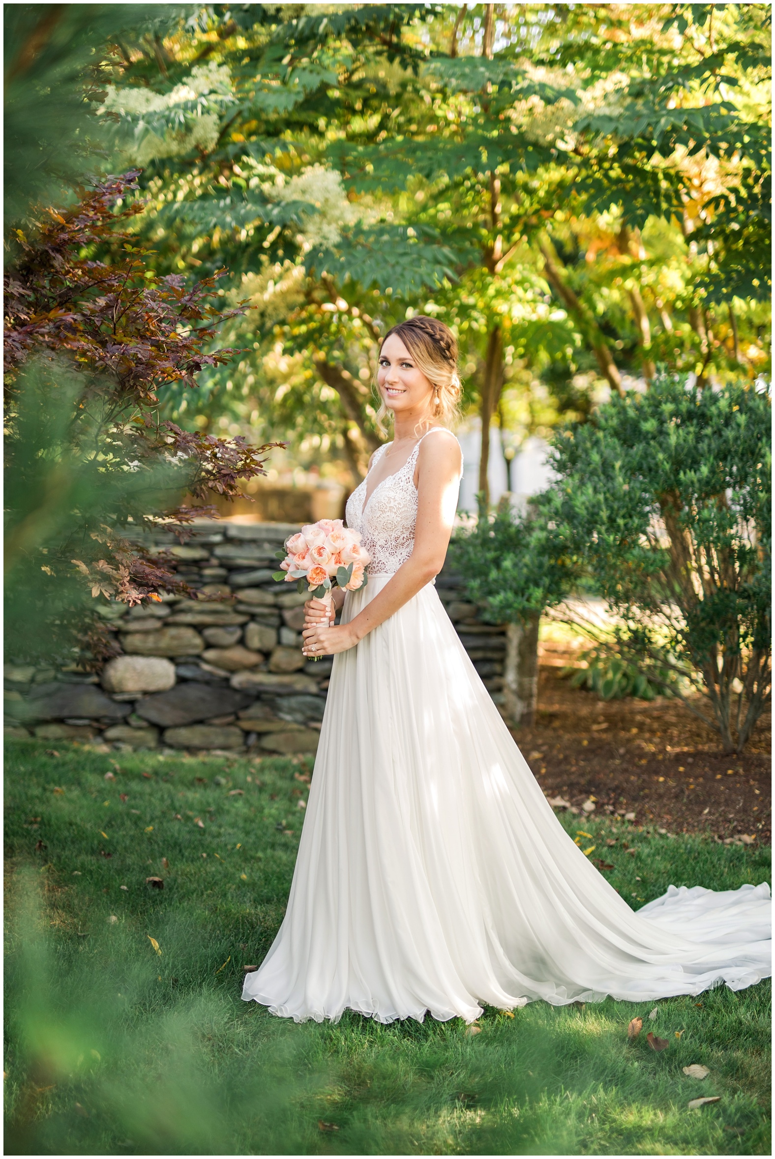 Sunset Beach Wedding at Bailey's Beach, Newport RI