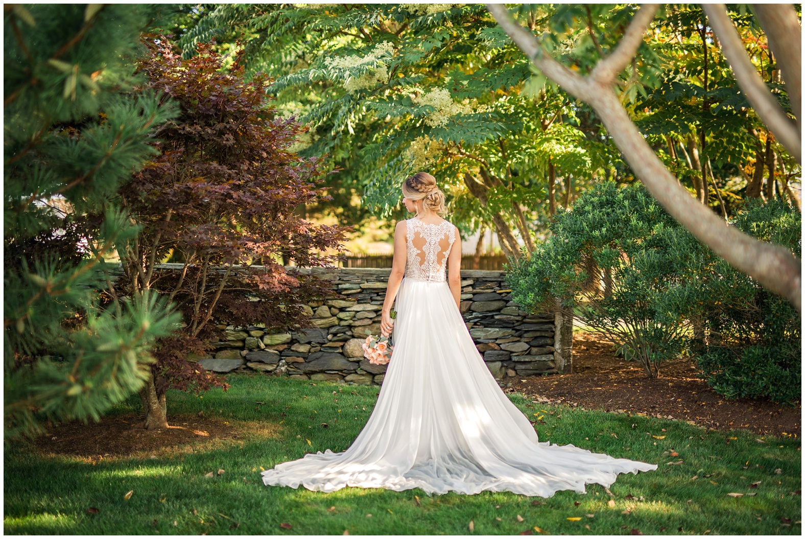 Sunset Beach Wedding at Bailey's Beach, Newport RI