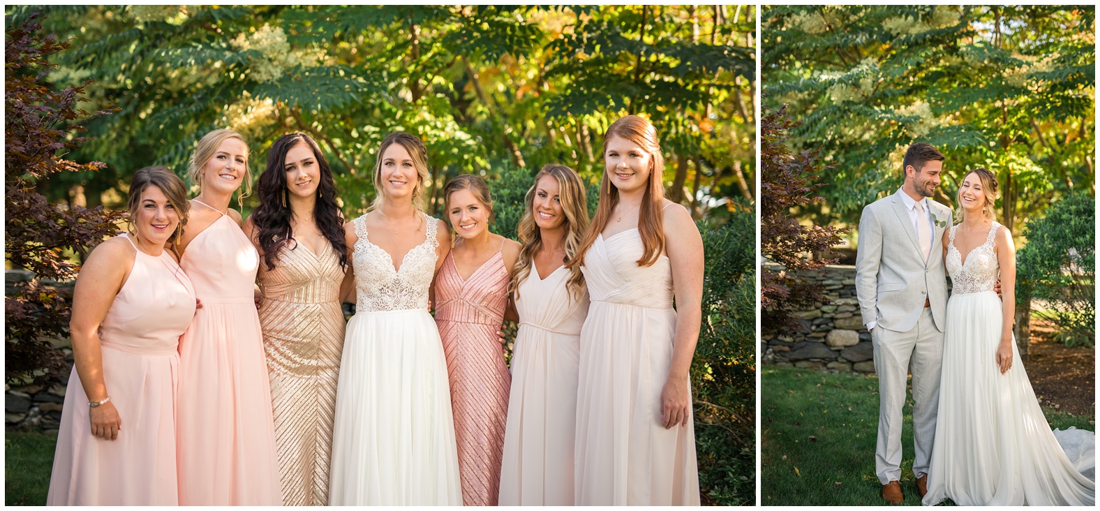 Sunset Beach Wedding at Bailey's Beach, Newport RI