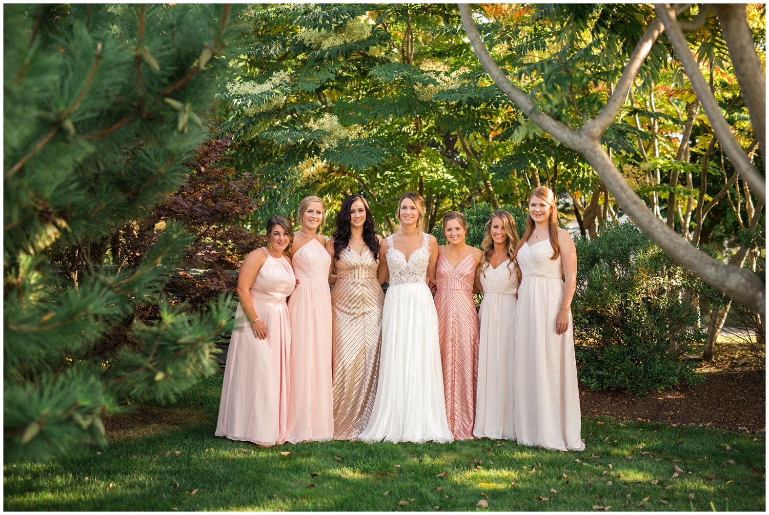 Sunset Beach Wedding at Bailey's Beach, Newport RI