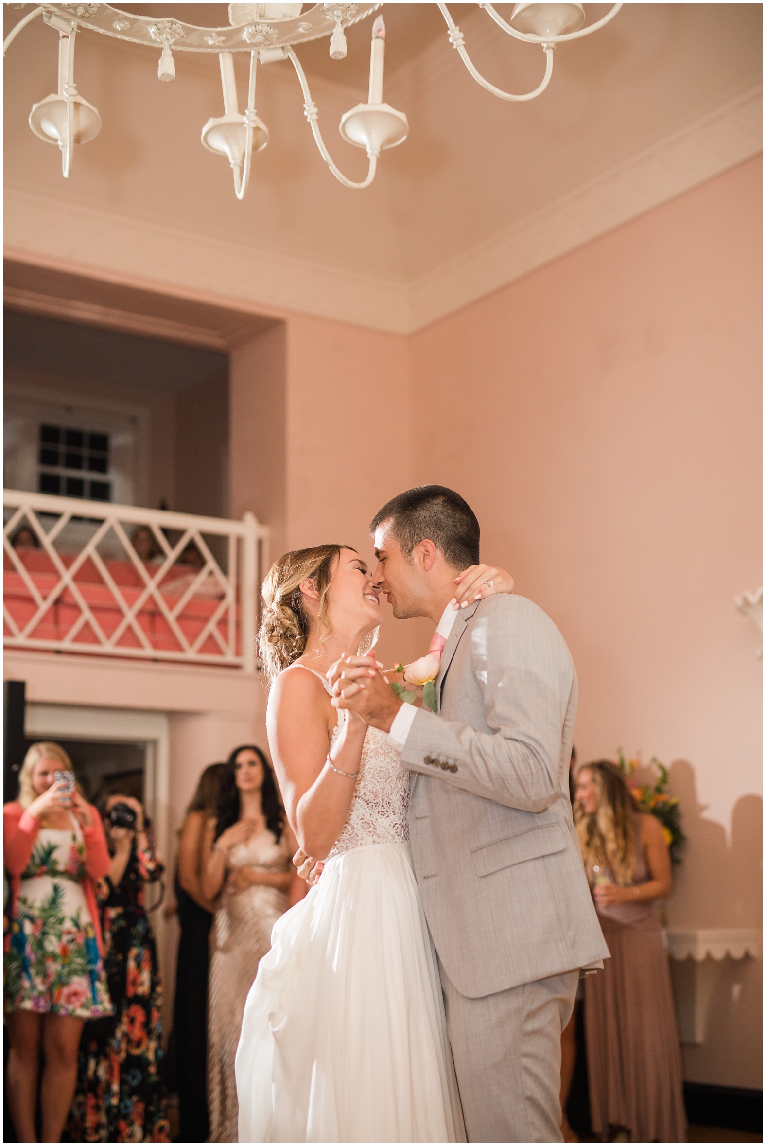 Sunset Beach Wedding at Bailey's Beach, Newport RI