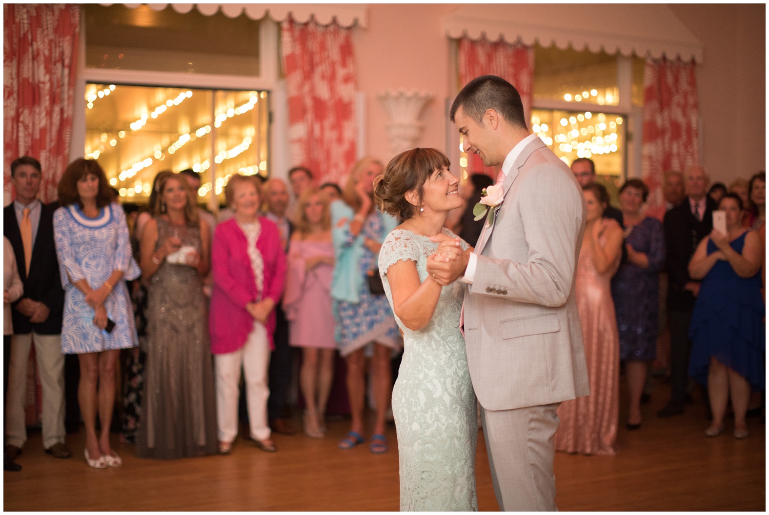 Sunset Beach Wedding at Bailey's Beach, Newport RI