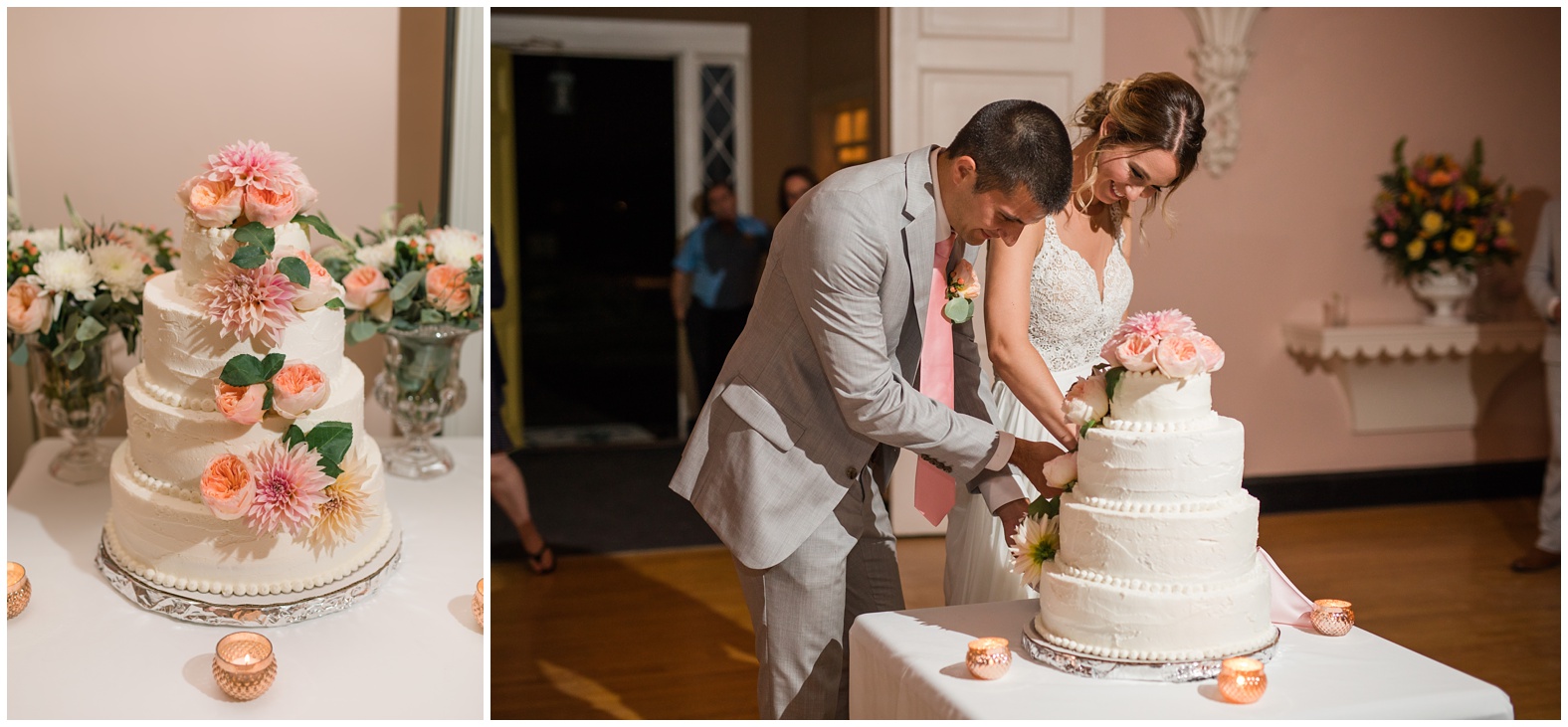 Sunset Beach Wedding at Bailey's Beach, Newport RI