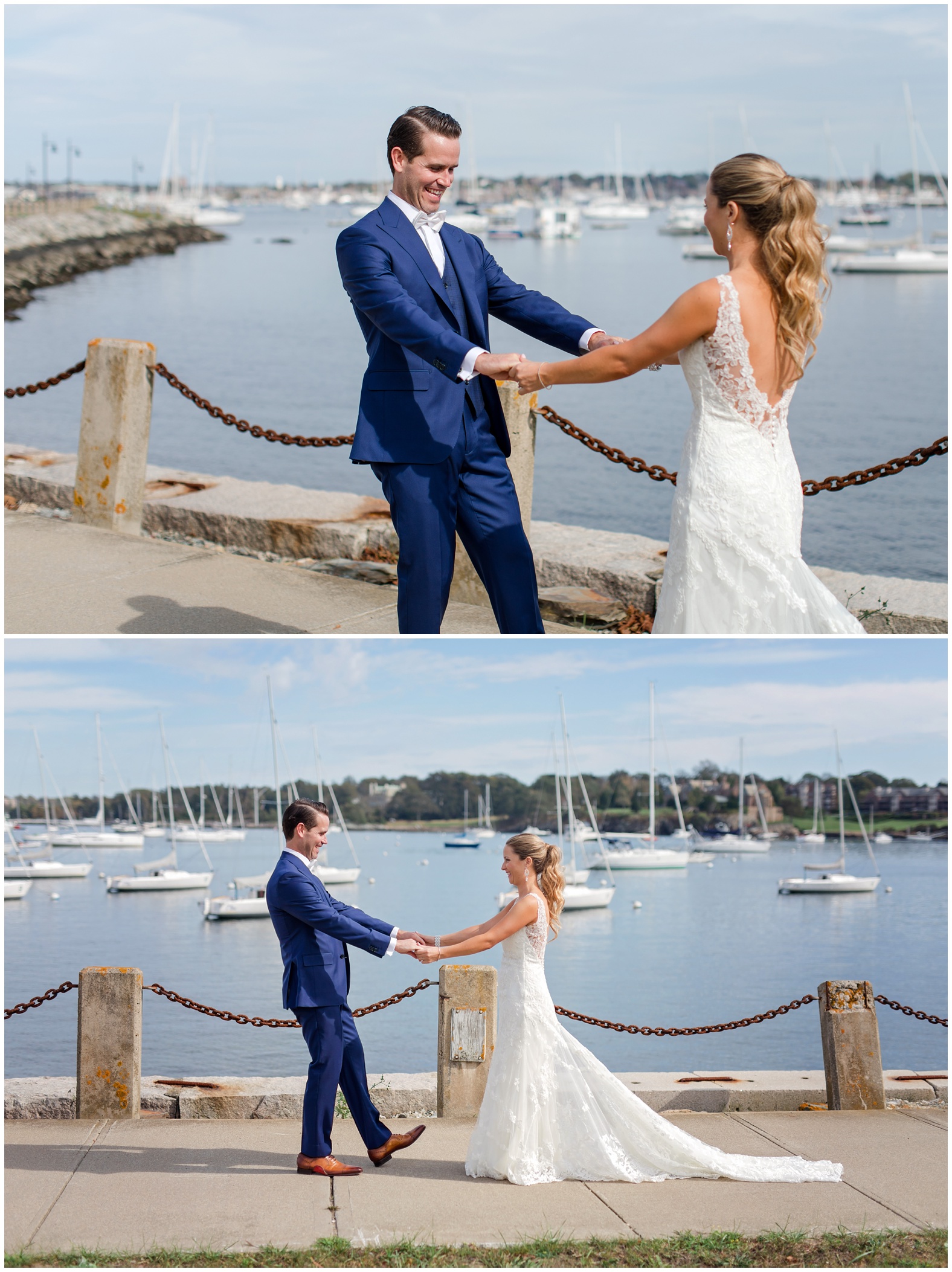 Fall Oceanside Wedding at Belle Mer in Newport, Rhode Island