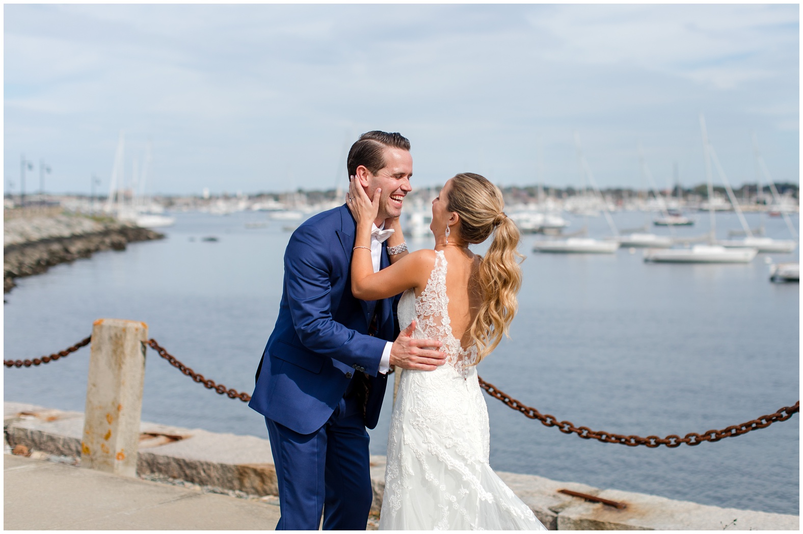 Fall Oceanside Wedding at Belle Mer in Newport, Rhode Island