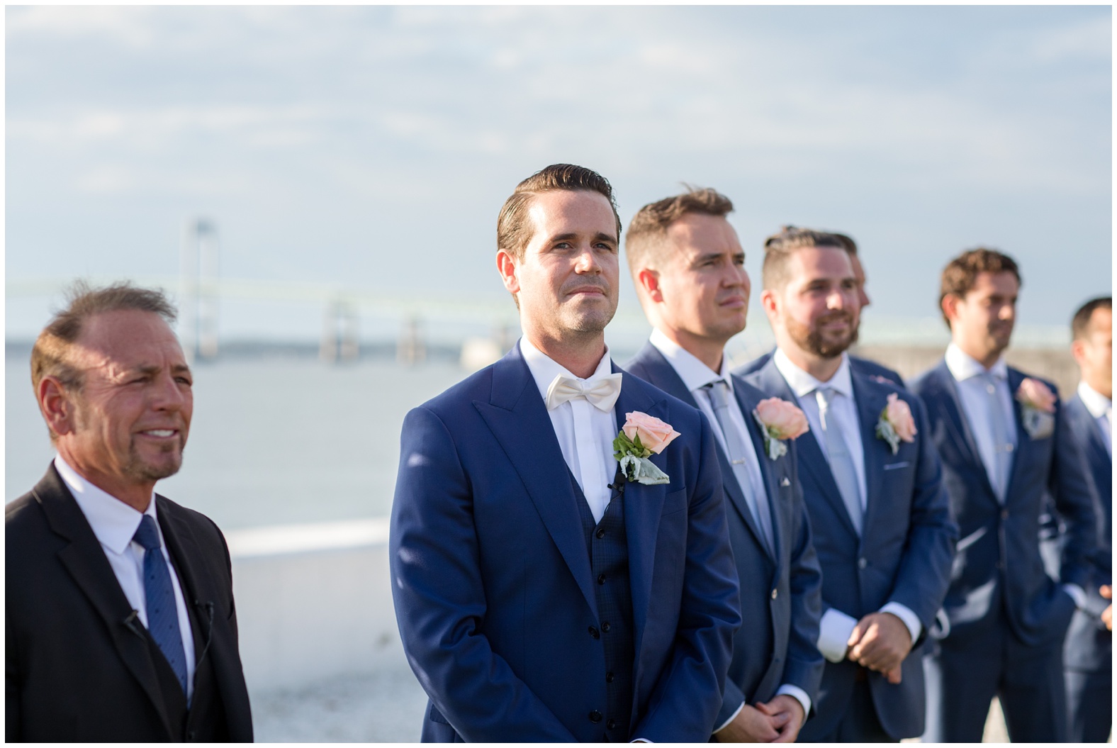 Fall Oceanside Wedding at Belle Mer in Newport, Rhode Island