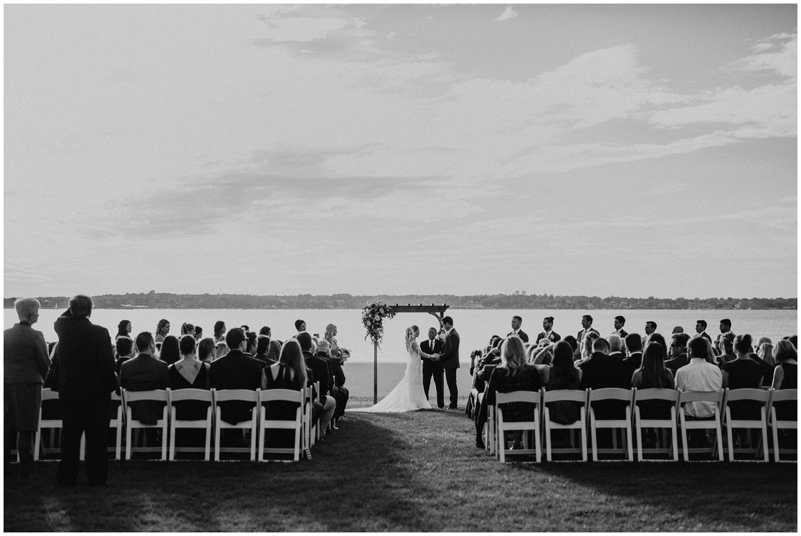 Fall Oceanside Wedding at Belle Mer in Newport, Rhode Island