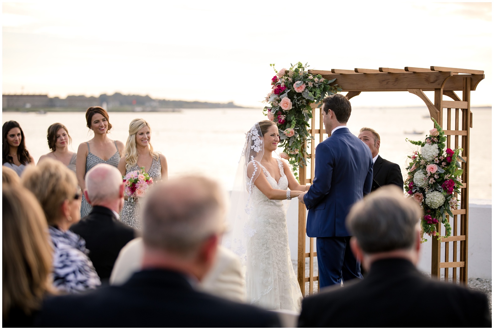 Fall Oceanside Wedding at Belle Mer in Newport, Rhode Island