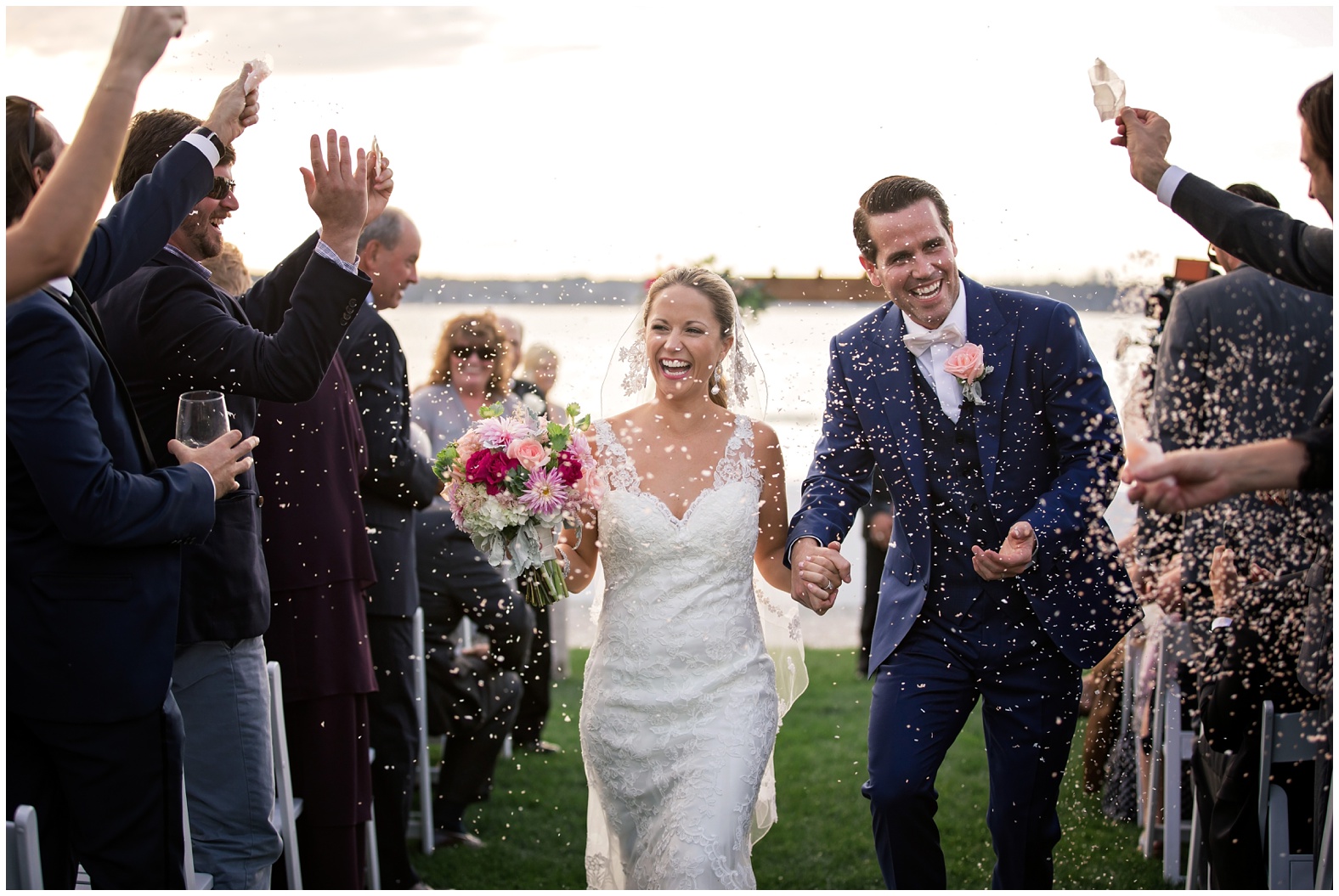 Fall Oceanside Wedding at Belle Mer in Newport, Rhode Island