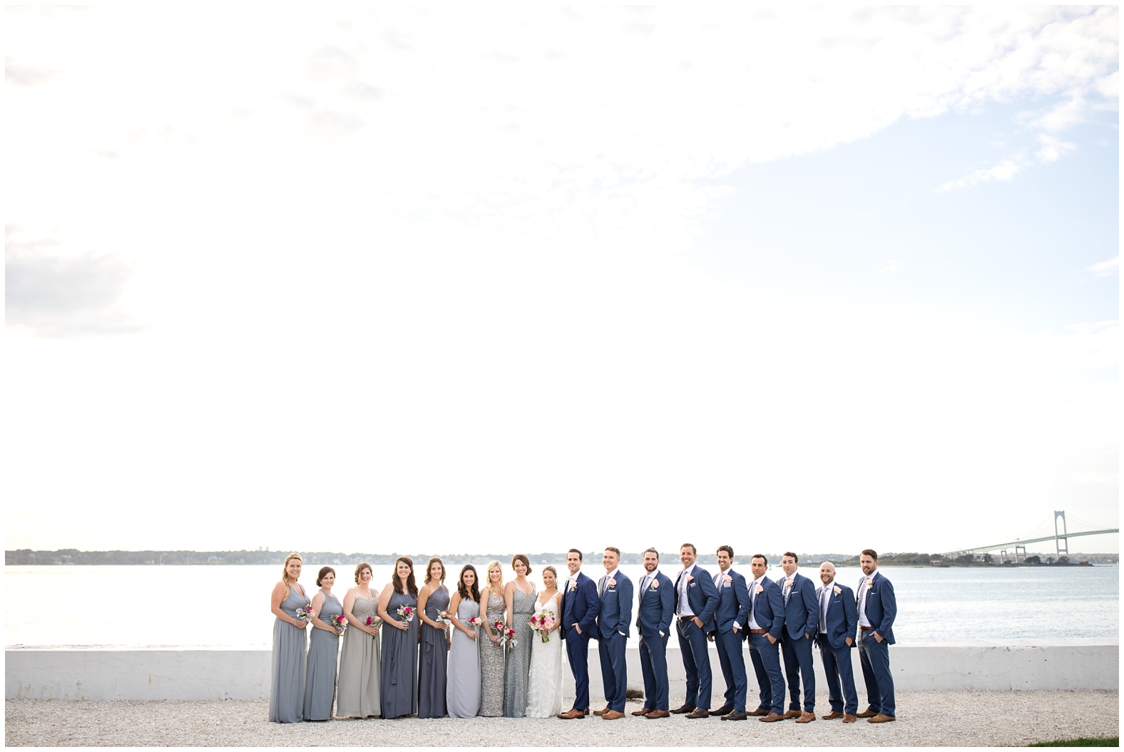 Fall Oceanside Wedding at Belle Mer in Newport, Rhode Island