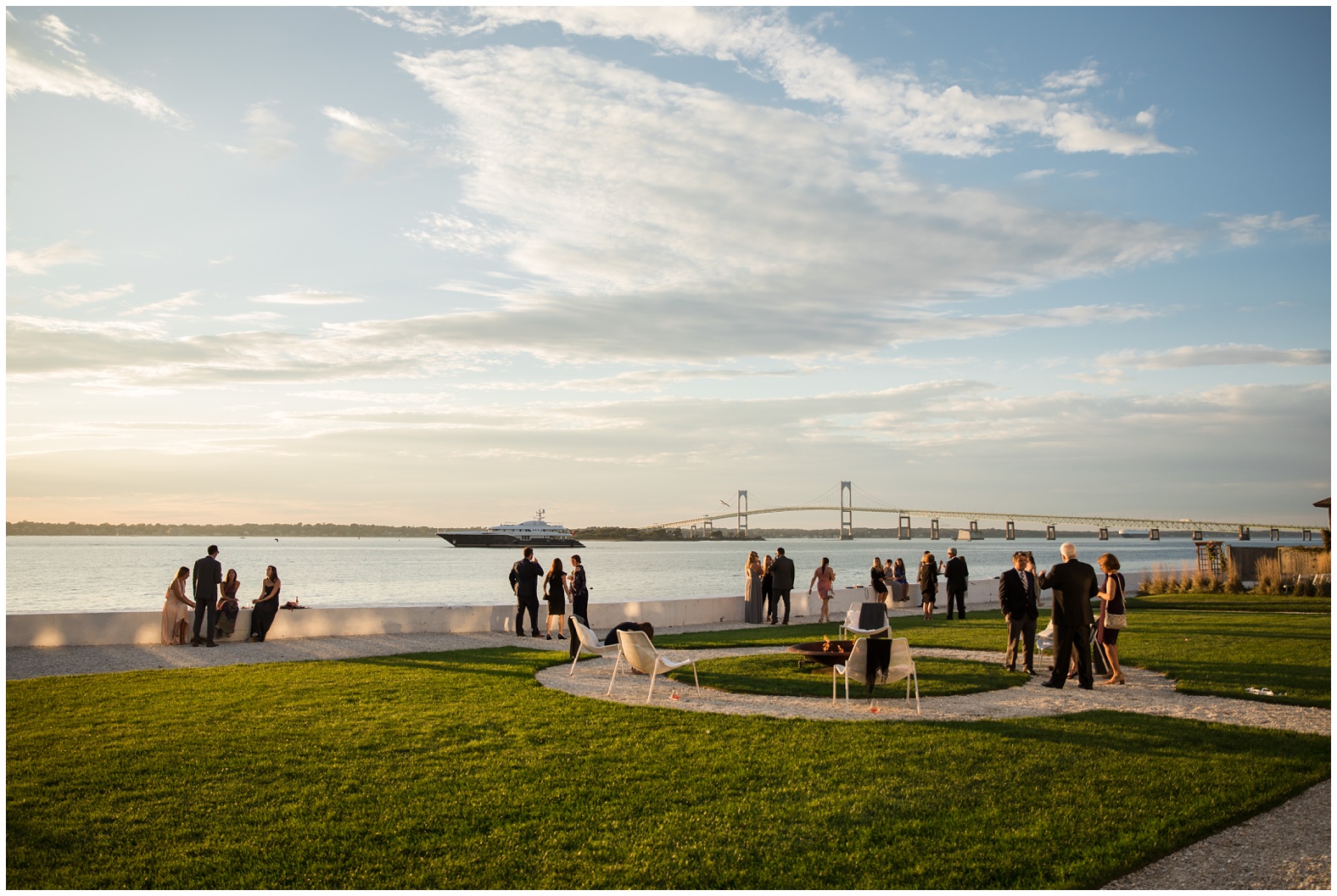 Fall Oceanside Wedding at Belle Mer in Newport, Rhode Island