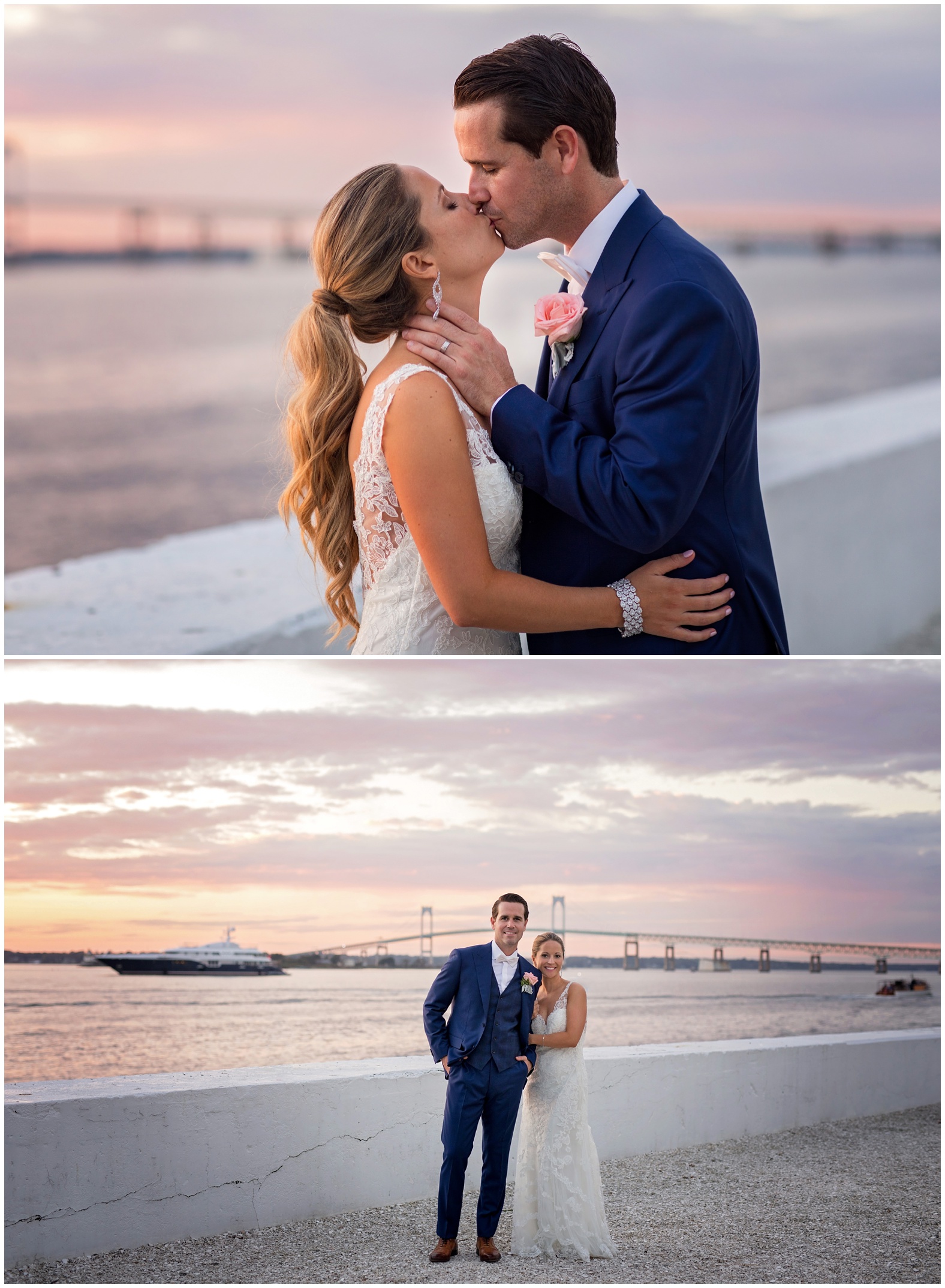 Fall Oceanside Wedding at Belle Mer in Newport, Rhode Island