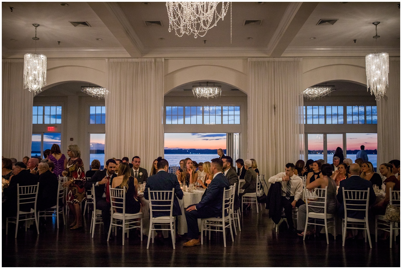 Fall Oceanside Wedding at Belle Mer in Newport, Rhode Island