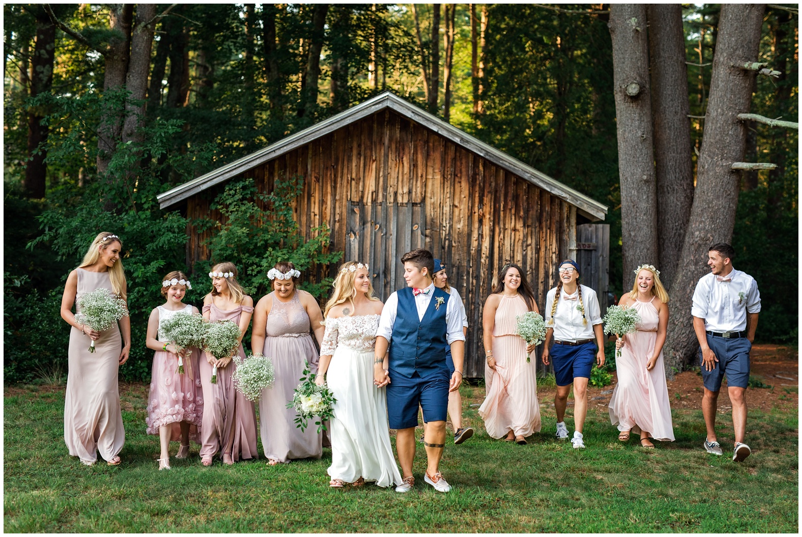 Wedding,camp,woods,woodsy,rhode island,ri,boho,bohemian,natural,cabin,girl scout camp,