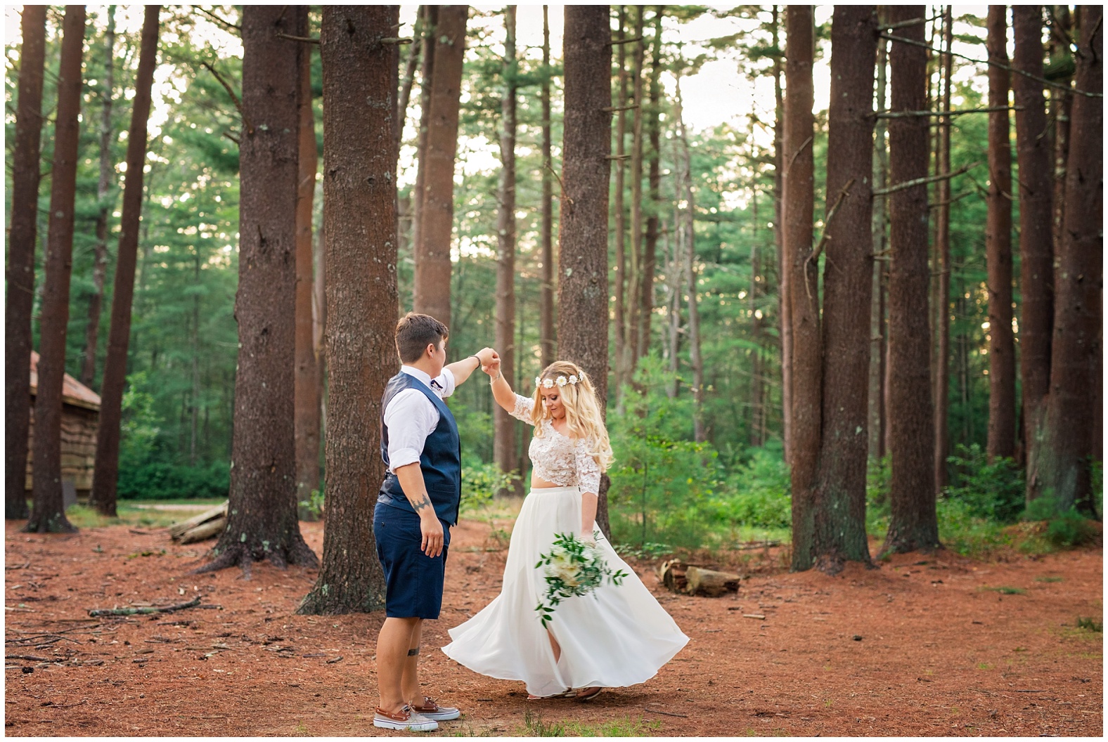 Wedding,camp,woods,woodsy,rhode island,ri,boho,bohemian,natural,cabin,girl scout camp,