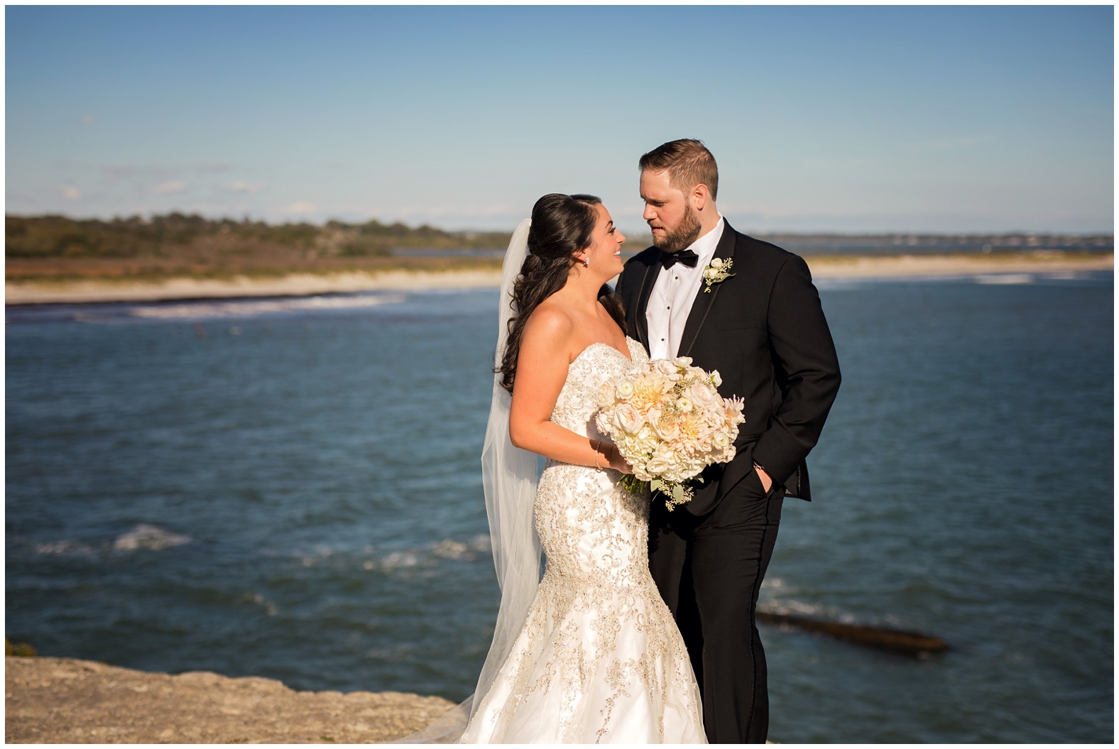 Romantic,Glam,Beach,Sunset,Newport,RI,Rhode Island,Newport Beach House,Minimalistic,