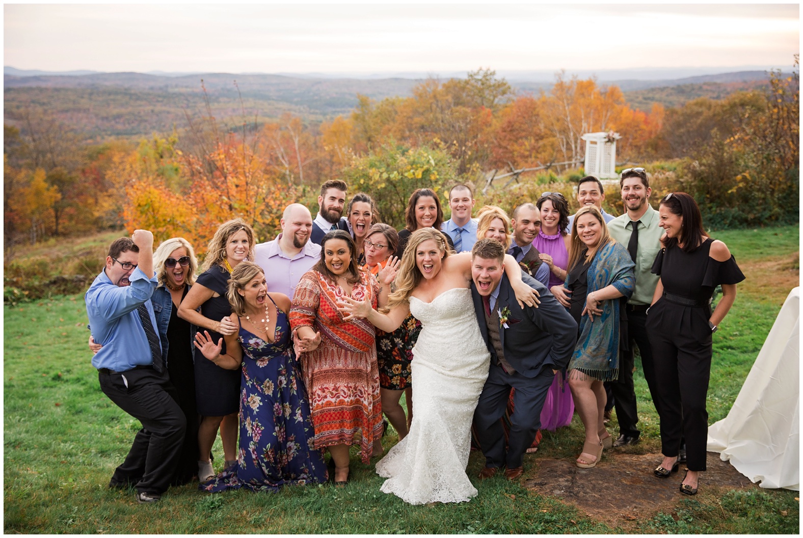 scenic,eclectic,fall,autumn,mountain,mountainview,wedding,cobb hill estate,harrisville,New hampshire,NH,new england,country,tented wedding,