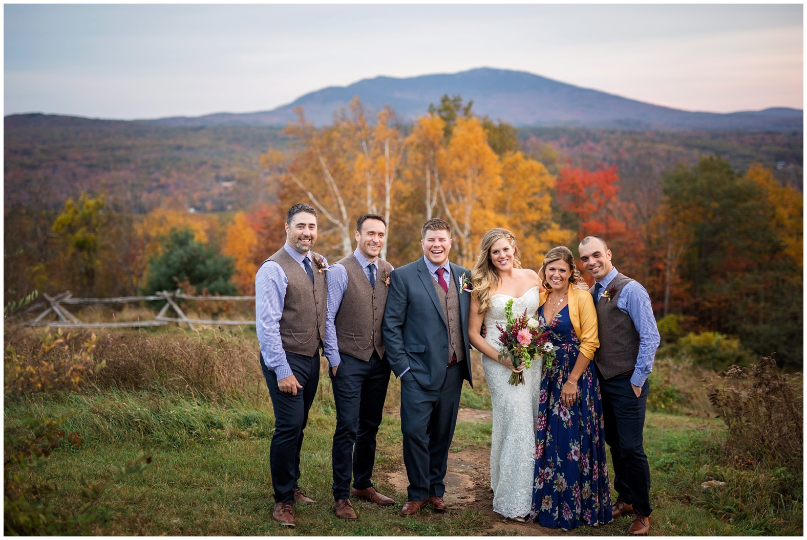 scenic,eclectic,fall,autumn,mountain,mountainview,wedding,cobb hill estate,harrisville,New hampshire,NH,new england,country,tented wedding,