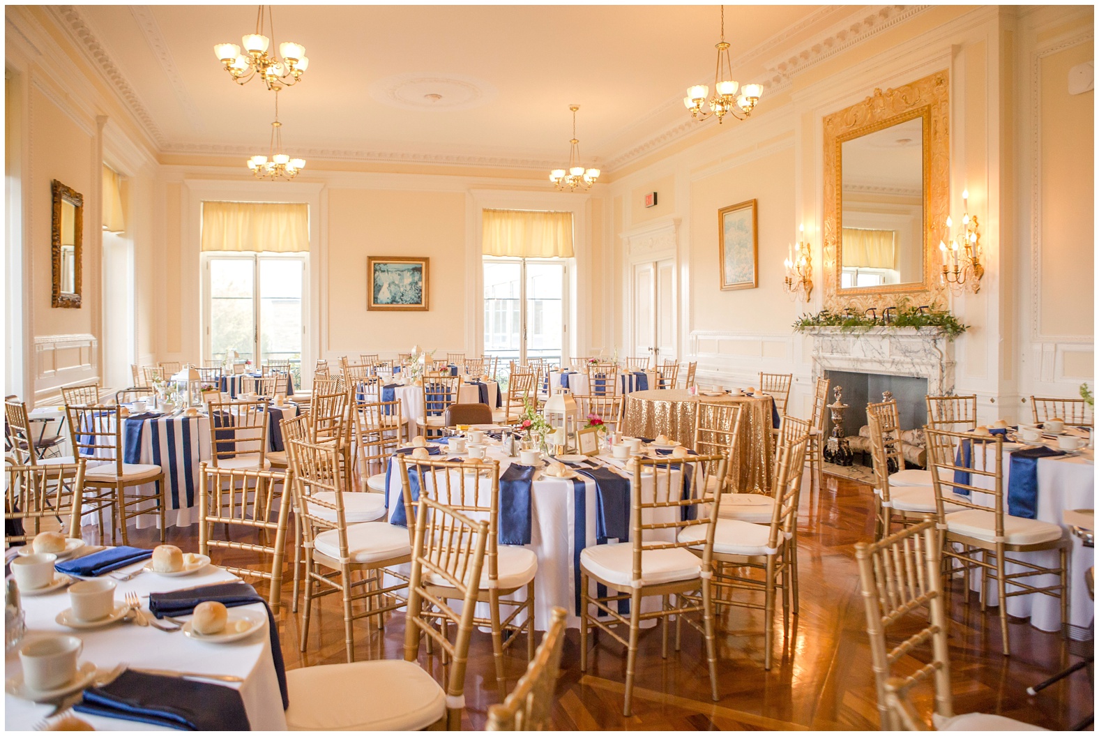 newport nautical wedding at Adlrich Mansion in Warwick, Rhode Island