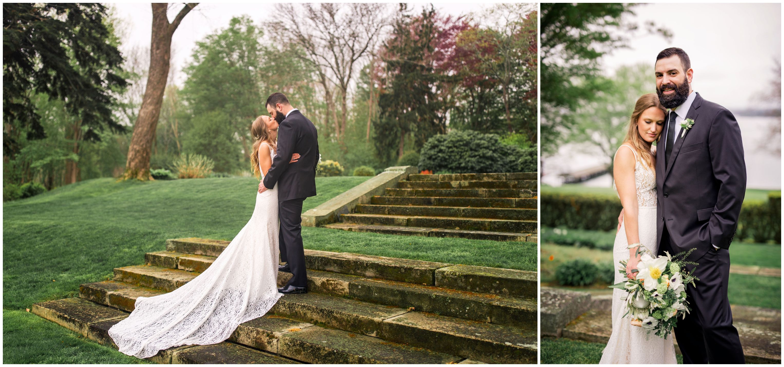 Spring Classic Natural Black Tie Theme Organic Wedding Glen Manor House Portsmouth Rhode Island - 054.jpg