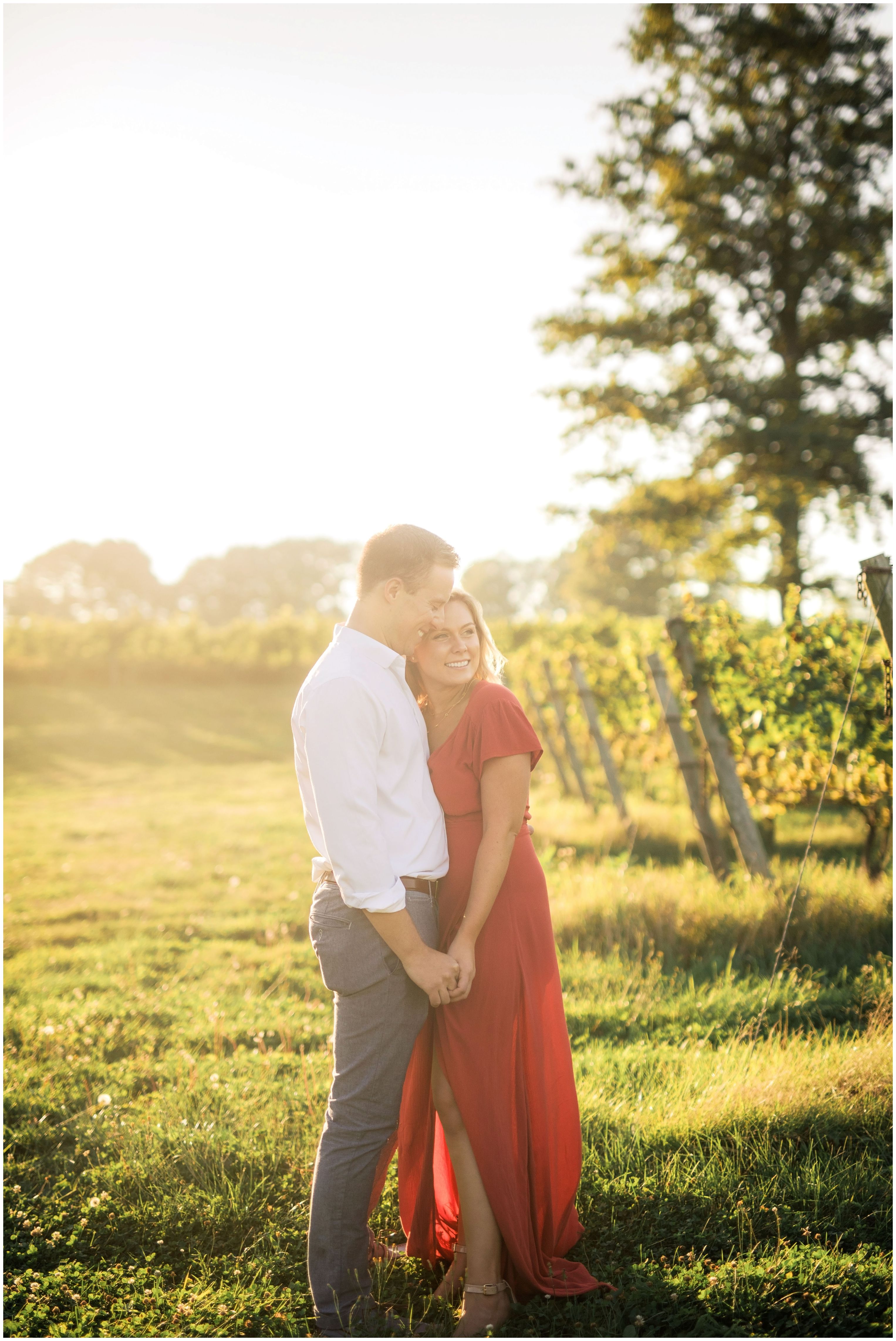 Sunset vineyard engagement session portsmouth RI-012.jpg