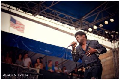 Charles Bradley and His Extraodinaires at Newport Folk Fest 2012, Newport RI.