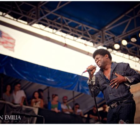 Charles Bradley and His Extraodinaires at Newport Folk Fest 2012, Newport RI.