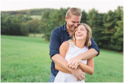 Engagement session at Zukas Hilltop Barn in Spencer, MA