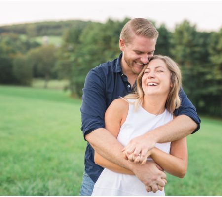 Engagement session at Zukas Hilltop Barn in Spencer, MA