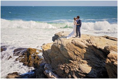 Summer Wedding at Fort Getty in Jamestown, RI