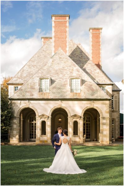 Elegant Fall Wedding at Glen Manor House in Portsmouth, Rhode Island