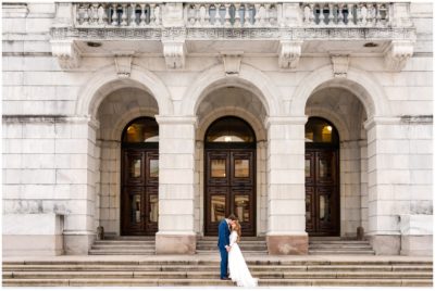 Unique intimate art gallery wedding at Machines with Magnets in Providence, Rhode Island